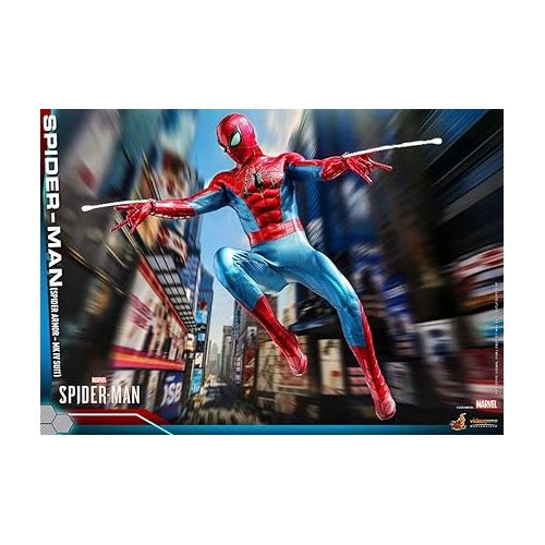핫토이즈 Hot Toys Marvel Spider-Man Game Spider-Man (Spider Armor - MK IV Suit) 1/6 Scale 12