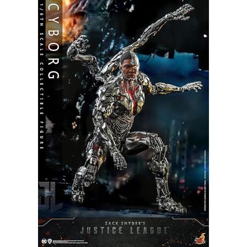 핫토이즈 Hot Toys 1:6 Cyborg - Zack Snyder's Justice League, Silver