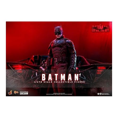 핫토이즈 ホットトイズ(Hot Toys) Movie Masterpiece The Batman - Batman - 1/6 Scale Figure, Black