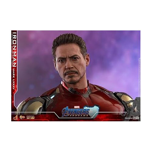 핫토이즈 Hot Toys Marvel: Avengers Endgame - Iron Man Mark LXXXV 1:6 Scale Figures, Multicolor, HT904599