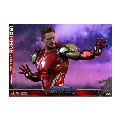 핫토이즈 Hot Toys Marvel: Avengers Endgame - Iron Man Mark LXXXV 1:6 Scale Figures, Multicolor, HT904599