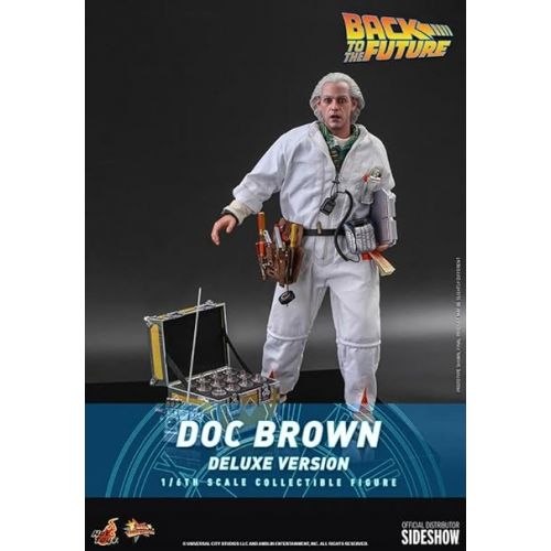 핫토이즈 Hot Toys 1:6 Doc Brown - Deluxe Back to The Future