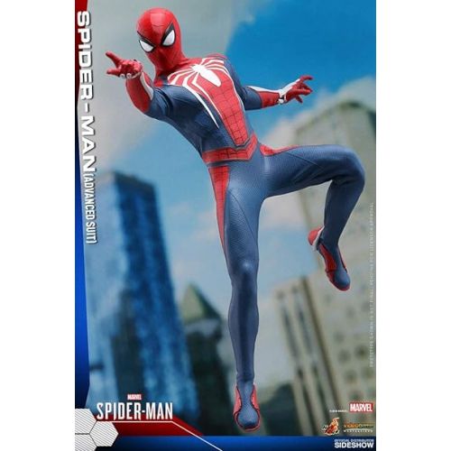 핫토이즈 Hot Toys Spider-Man Advanced Suit 1/6 Sixth Scale Figure Marvel Video Game Masterpiece Series Action Figure