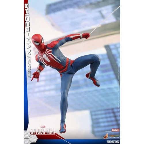 핫토이즈 Hot Toys Spider-Man Advanced Suit 1/6 Sixth Scale Figure Marvel Video Game Masterpiece Series Action Figure