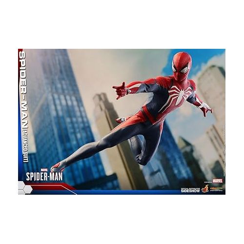 핫토이즈 Hot Toys Spider-Man Advanced Suit 1/6 Sixth Scale Figure Marvel Video Game Masterpiece Series Action Figure