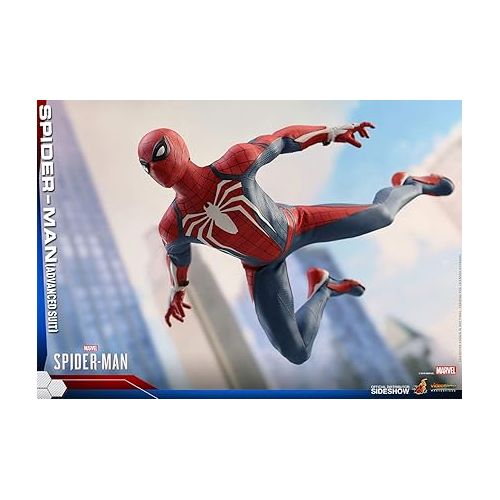 핫토이즈 Hot Toys Spider-Man Advanced Suit 1/6 Sixth Scale Figure Marvel Video Game Masterpiece Series Action Figure