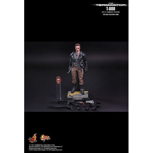 핫토이즈 Hot Toys 16 The Terminator T-800 Battle Damaged Version T800 MMS238 Japan