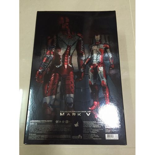 핫토이즈 Hot Toys MMS 145 Iron Man 2 Mark V 5 Tony Stark 12 inch Action Figure NEW