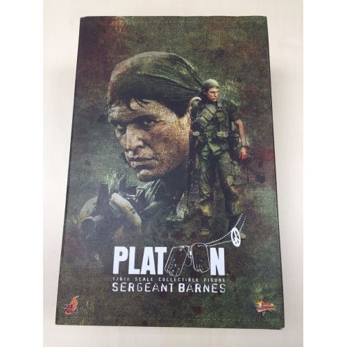 핫토이즈 Hot Toys MMS 141 Platoon Sergeant Barnes Bob Tom Berenger 12 inch Figure NEW