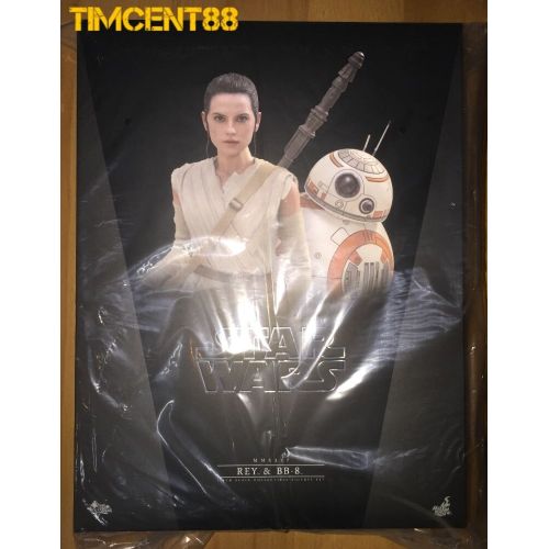 핫토이즈 Ready! Hot Toys MMS337 Star Wars EP VII The Force Awakens 16 Rey and BB-8 set