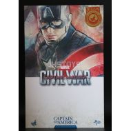 Hot Toys 16 Captain America Civil War Battling Version Movie Promo MMS360