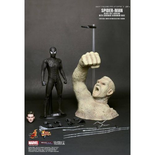 핫토이즈 Hot Toys 16 Spider-Man 3 Spiderman Black Suit Peter Parker Toby Mcguire MMS165