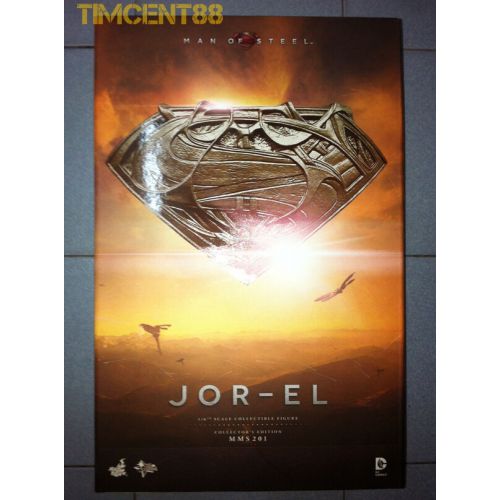 핫토이즈 Ready! Hot Toys MMS201 Man of Steel Jor-El Russell Crowe 16 Superman Father New