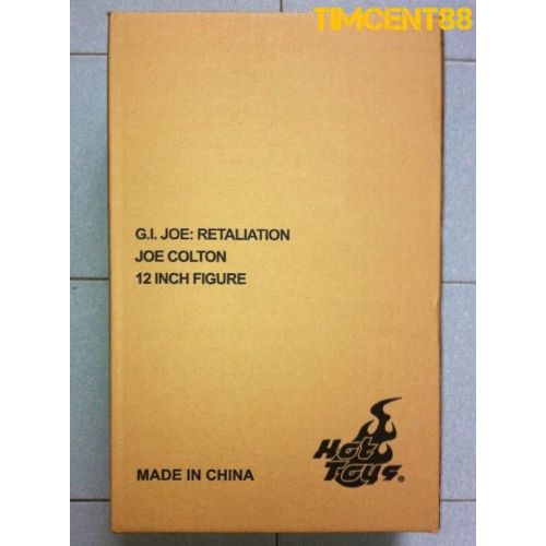 핫토이즈 Hot Toys MMS206 G.I. Joe Retaliation Joe Colton Bruce Willis Exclusive Sealed