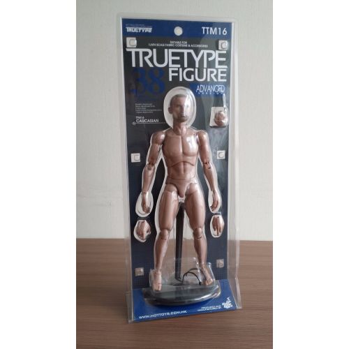 핫토이즈 Hot Toys TTM 16 TrueType True Type Body Caucasian Advanced Version Figure NEW