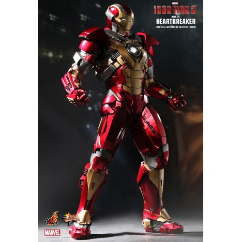 핫토이즈 Sideshow Hot Toys 16 12" MMS212 Iron Man Heartbreaker Mark 17 XVII Figure