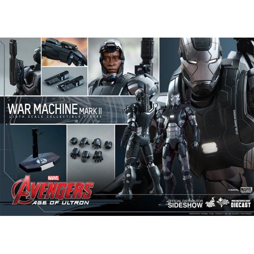 핫토이즈 Hot Toys HOT TOYS WAR MACHINE MARK II EXCLUSIVE 16 MMS290 DIECAST IRON MAN ULTRON NEW