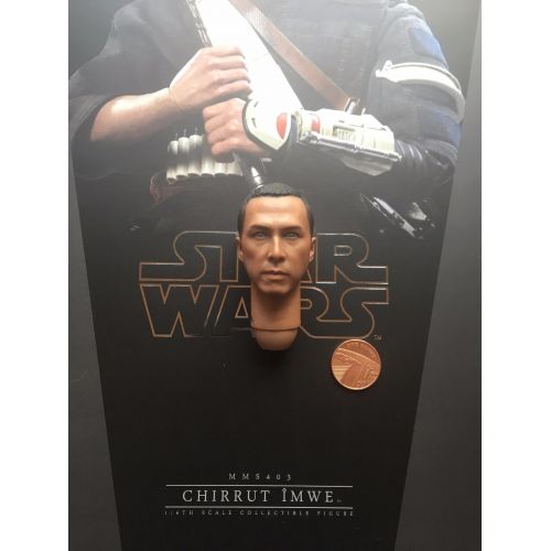 핫토이즈 Hot Toys Star Wars Rogue One Chirrut Imwe 12" Head Sculpt loose 16th scale