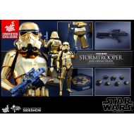 =MIB= Hot Toys 16 Star Wars Stormtrooper Gold Chrome Version MMS364 SDCC Ex