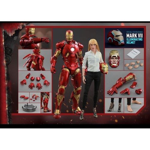 핫토이즈 Hot Toys 16 Iron Man 3 Mark IX (9) & Pepper Potts Special Edition MMS311