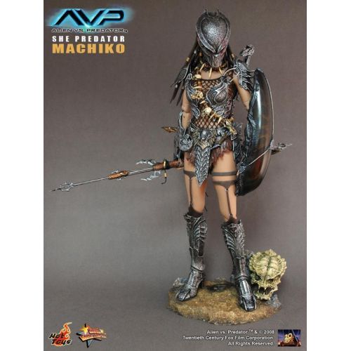 핫토이즈 Hot Toys 16 Alien vs Predator AVP SHE Predator Machiko HAS001 MMS74 Japan