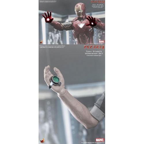 핫토이즈 Development work set [ Hot Toys , Accessories u0026 collection of Iron Man 3 6 Scale Figure Accessories for Tony Stark