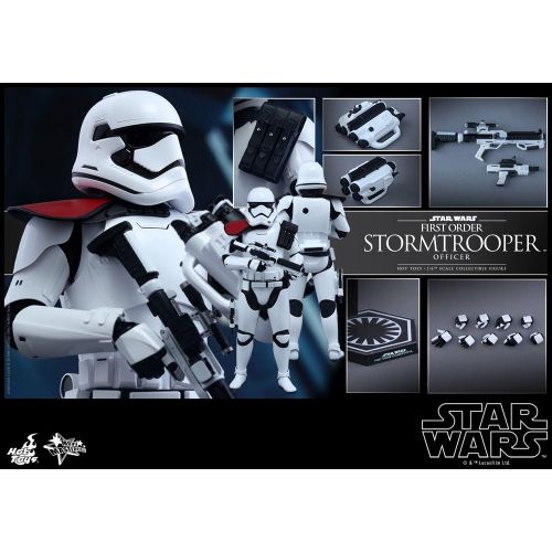 핫토이즈 Star Wars HOT TOYS Movie Masterpiece The Force Awakens FIRST ORDER STORMTROOPER OFFICER 16TH SCALE COLLECTIBLE FIGURE