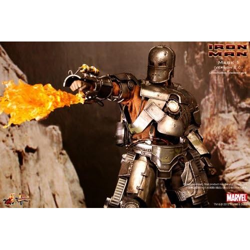 핫토이즈 Hot Toys - Iron Man Movie Masterpiece Action Figure 16 Iron Man Mark I (2.