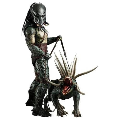 핫토이즈 Sideshow Collectibles Predator Hot Toys 12 Inch Deluxe Figure Tracker Predator