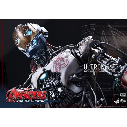 핫토이즈 Hot Toys Movie Masterpiece Ultron Mark 1 Avengers Age of Ultron 16 Sixth Scale Acion Figure