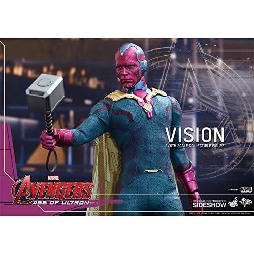 핫토이즈 Hot Toys Movie Masterpiece Vision Avengers Age of Ultron Sixth Scale Acion Figure