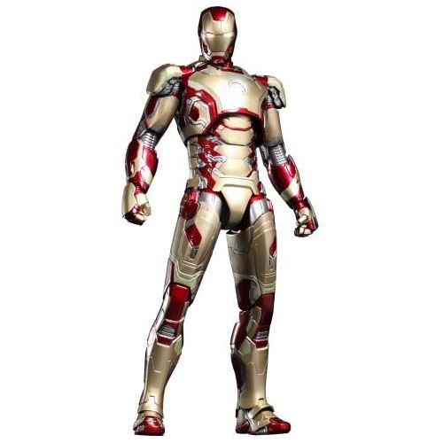 핫토이즈 Hot Toys Iron Man 3 Movie Masterpiece Iron Man Mark XLII Collectible Figure