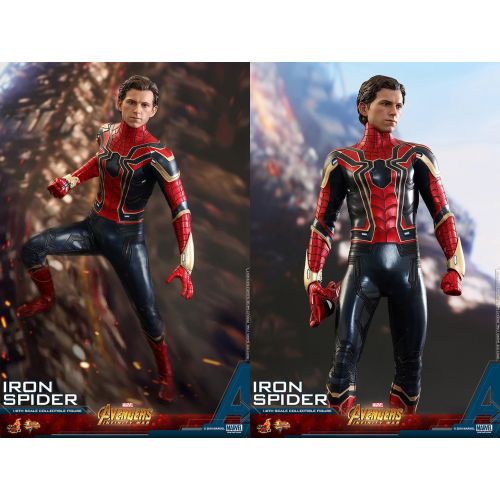 핫토이즈 Hot Toys Marvel Avengers Infinity War Spider-Man Iron Spider Suit 1/6 Scale 12 Action Figure