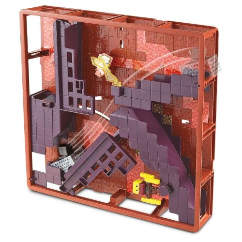  Hot Wheels Minecraft Track Blocks Nether Fortress Play Set