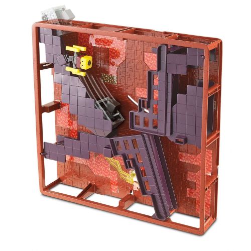  Hot Wheels Minecraft Track Blocks Nether Fortress Play Set