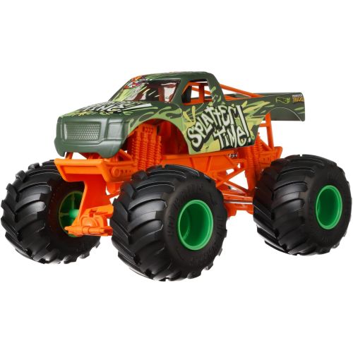  Hot Wheels Monster Trucks 1:24 Scale Splatter Time Vehicle