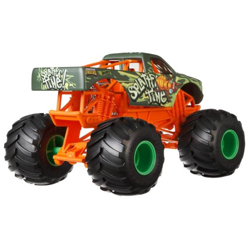  Hot Wheels Monster Trucks 1:24 Scale Splatter Time Vehicle