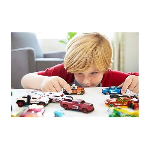  Hot Wheels Set of 15 Toy Cars or Trucks, 3 Themed 5-Packs of 1:64 Scale Die-Cast Vehicles (Styles May Vary)