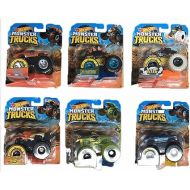 Hot Wheels Monster Trucks, 1 Toy Truck in 1:64 Scale & 1 Crushable Car, Vehicle Play for Kids & Collectors (Styles May Vary)