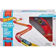 Hot Wheels Track Builder Unlimited Playset Premium Curve Pack, 16 Component Parts & 1:64 Scale Toy Car