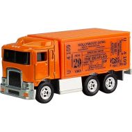 Hot Wheels Premium Toy Truck, 1:64 Scale Die-Cast Beatles Semi Replica with Hollywood Bowl Ticket deco, for Pop Culture Fans