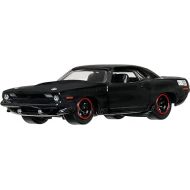 Hot Wheels Toy Car, Premium Fast & Furious 1:64 Scale Die-Cast 1970 Plymouth AAR Cuda for Collectors Inspired by Fast Movie Franchise