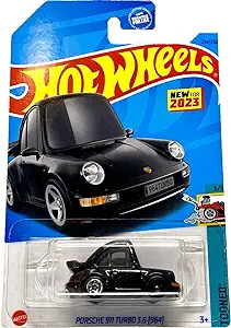 Hot Wheels Porsche 911 Turbo 3.6 (964), Tooned 5/5 (Black)