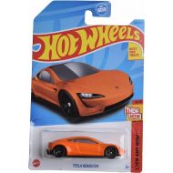 Hot Wheels Tesla Roadster, Then and Now 9/10 [Orange] 249/250