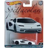 Hot Wheels Lamborghini Countach LPI 800-4, Spettacolare 4/5 [White]