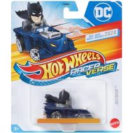 Hot Wheels RacerVerse Batman in Batmobile 1:64 Diecast Vehicle, Black