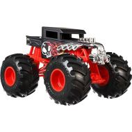 Hot Wheels Toy Monster Trucks, Oversized Die-Cast Bone Shaker in 1:24 Scale, Play Vehicle for Kids & Collectors