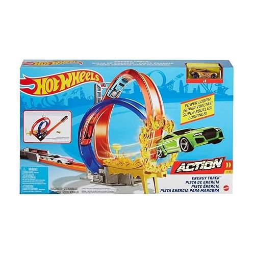  Hot Wheels Energy Track + 1 Dcc