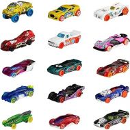 Hot Wheels Toy Cars & Trucks, Track Bundle Set of 15, 3 Different Track-Themed Packs of 5 1:64 Scale Vehicles for Collectors & Kids