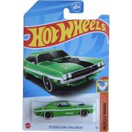 Hot Wheels '70 Dodge Hemi Challenger, Muscle Mania 4/10 [Green] 123/250